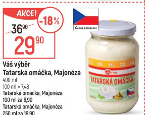 Tatarská omáčka Váš Výběr