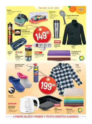 akční leták Globus 8.1.2025-14.1.2025