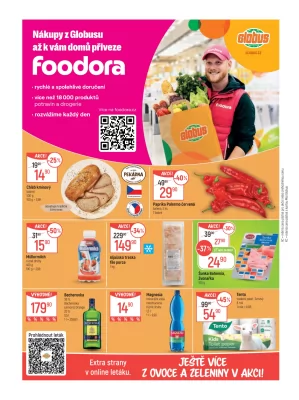 akční leták Globus 8.1.2025-14.1.2025