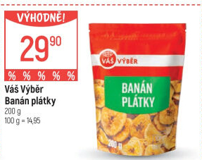 Banán sušený Váš Výběr