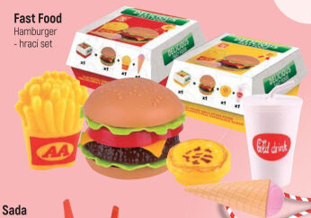 Dětské plastové potraviny