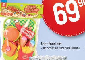 Dětské plastové potraviny