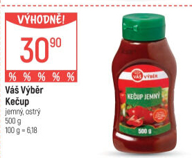 Kečup Váš Výběr