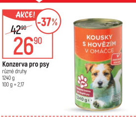 Konzerva pro psy Korrekt