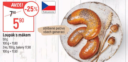 Loupák s mákem