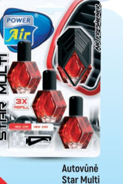 Osvěžovač vzduchu do auta Star Power Air