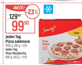 Pizza mražená Jeden Tag