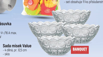 Sada misek Value Banquet
