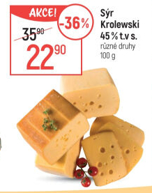 Sýr Krolewski 45% Milkpol