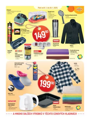 akční leták Globus 8.1.2025-14.1.2025