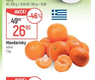 Mandarinky 1 kg