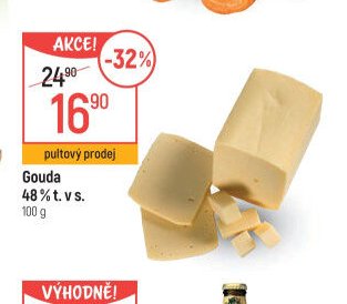 Gouda 48% t. v s. 100 g