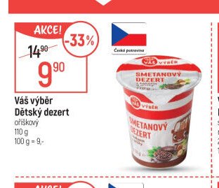 Váš výběr Dětský dezert