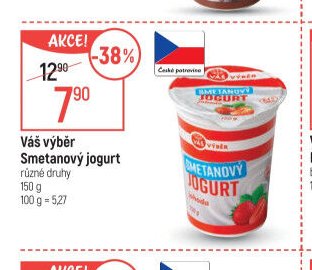 Váš výběr Smetanový jogurt