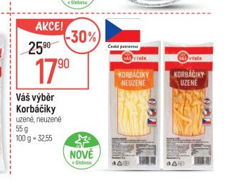 Váš výběr Korbáčky