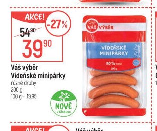 Váš výběr Vídeňské minipárky