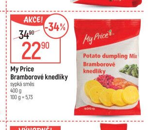 My Price Bramborové knedlíky