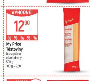 My Price Těstoviny