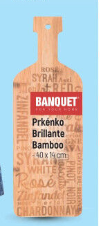 Bambusové prkénko Brillante Banquet