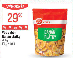 Banán sušený Váš Výběr