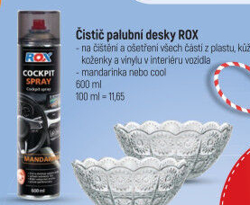 Čistič palubní desky Rox