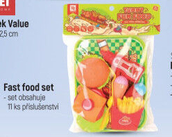 Dětské plastové potraviny