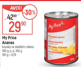 Kompot ananas My Price