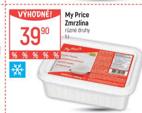Mražený krém My Price