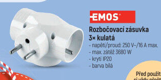Rozbočovací zásuvka Emos
