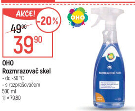 Rozmrazovač skel OHO