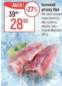 Sumeček africký filety