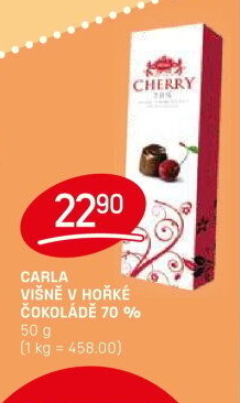 Bonboniéra Višně v čokoládě Cherry Carla