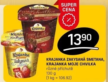 Dezert zakysaný Moje chvilka Krajanka