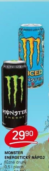 Energetický nápoj Monster Energy