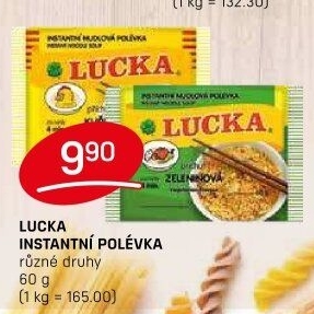 Instantní polévka Lucka