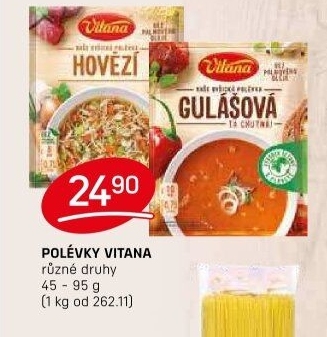 Instantní polévky Vitana