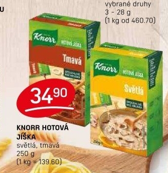 Jíška hotová Knorr