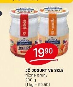 Jogurt ochucený jihočeský tradičníMadeta