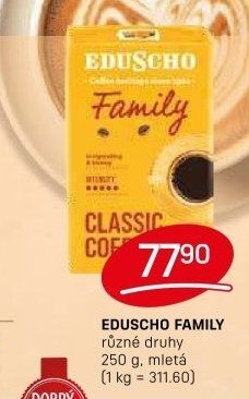 Mletá káva Family Eduscho Tchibo