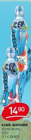 Ochucená voda Waterrr Kubík