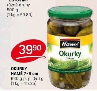 Okurky Hamé