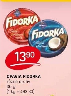 Oplatky Fidorka Opavia