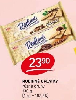 Oplatky Rodinné Sedita