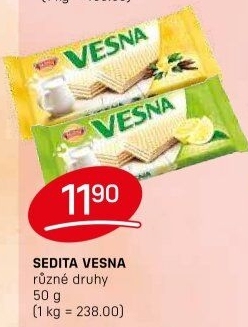 Oplatky Vesna Sedita