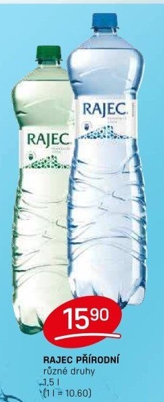 Přírodní voda Rajec
