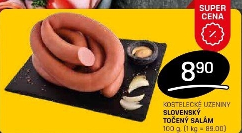 Salám slovenský točený Kostelecké uzeniny