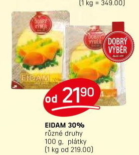 Sýr Eidam 30% Dobrý Výběr