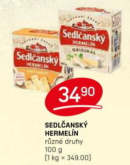 Sýr Hermelín Sedlčanský