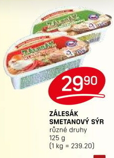 Sýr termizovaný Zálesák