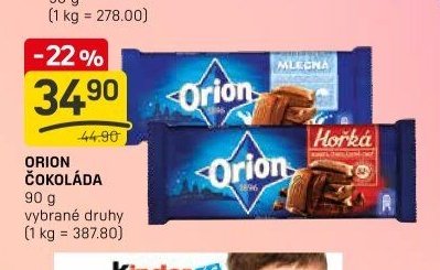 Orion čokoláda